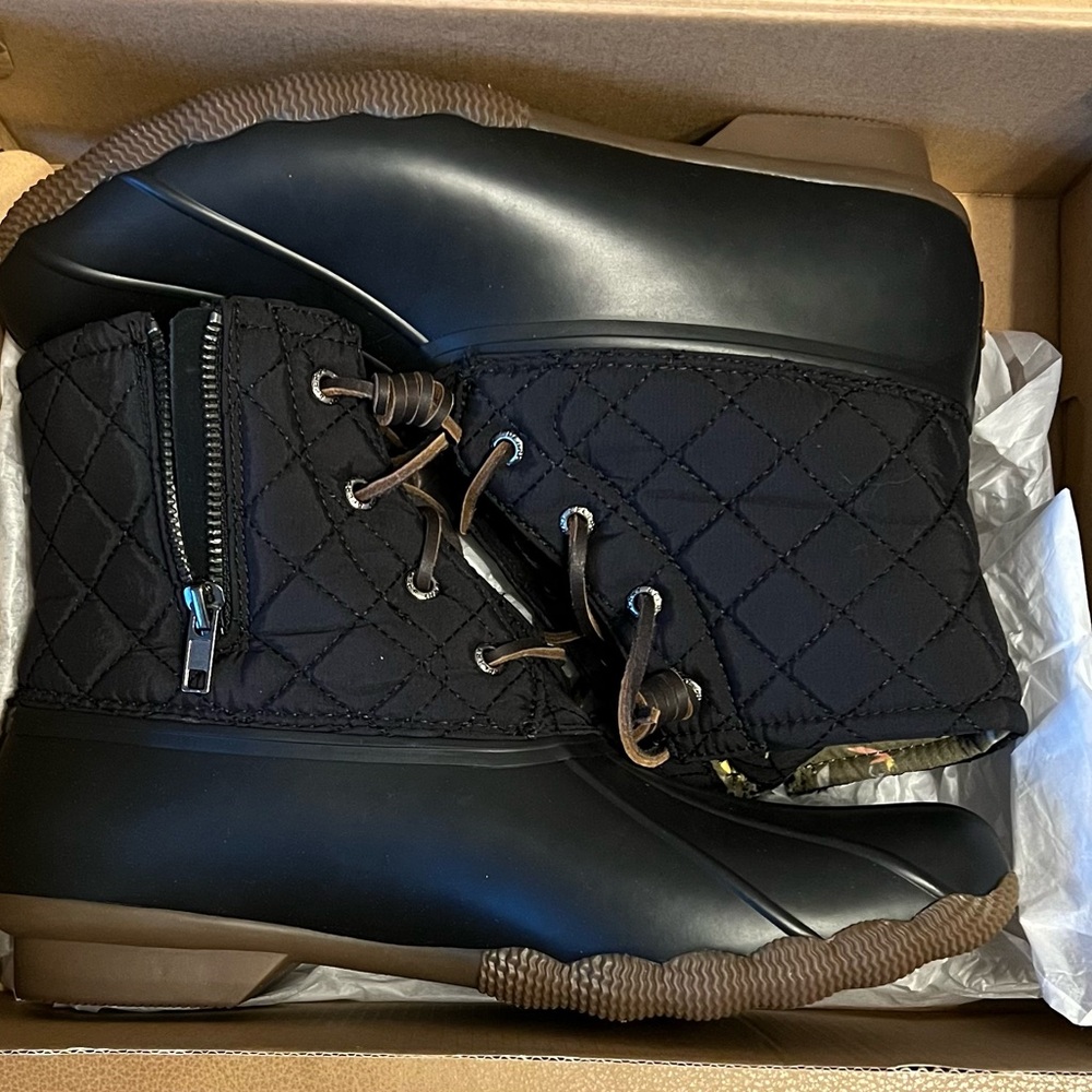 Sperry Saltwater Quilted Duck Boots